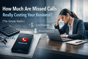 Missed calls impact business revenue.