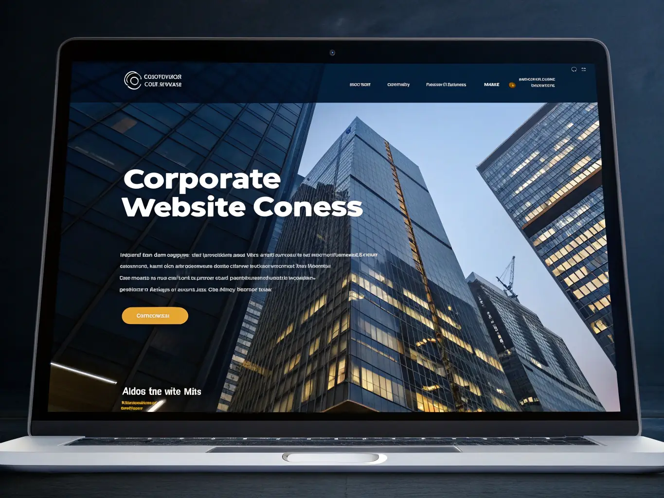 A modern, responsive website design showcasing a clean layout with clear call-to-actions, reflecting a professional and user-friendly online presence for a business.